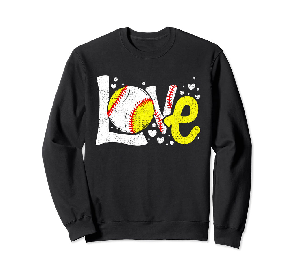 Baseball Softball Baseball Lover Mom Dad Sweatshirt - Graphic Print Unisex - T-Shirt, Sweatshirt, Hoodie
