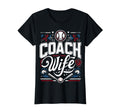Coach Wife Baseball Wife Mom Baseball T-Shirt - Unique Graphic Men Women - T-Shirt, Sweatshirt, Hoodie