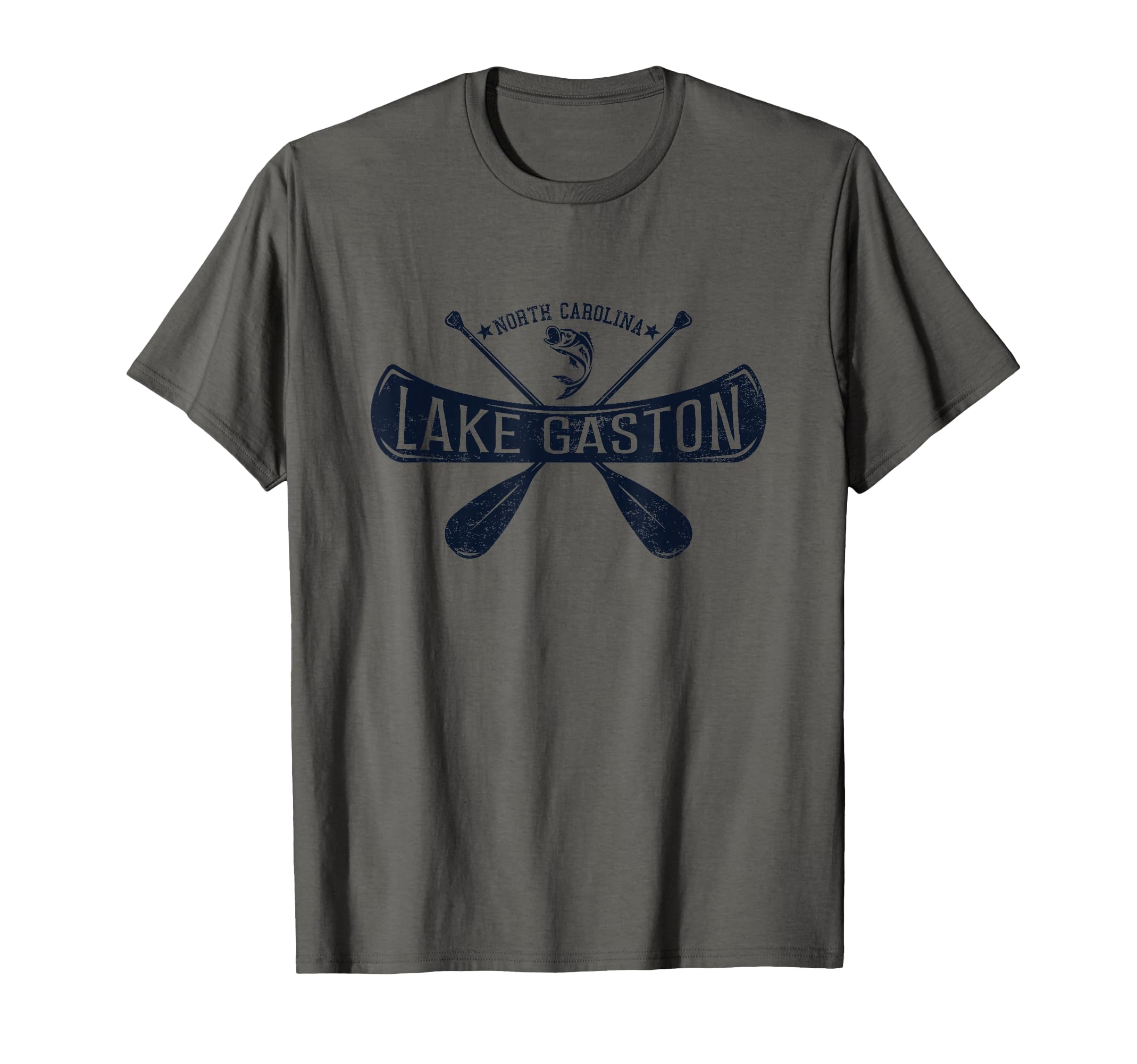 Lake Gaston North Carolina T-Shirt - Fun Novelty Design for Adults - T-Shirt, Sweatshirt, Hoodie