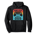 Game Over Class 2026 Students Last Day Hoodie - Fun Novelty Design Unisex - T-Shirt, Sweatshirt, Hoodie