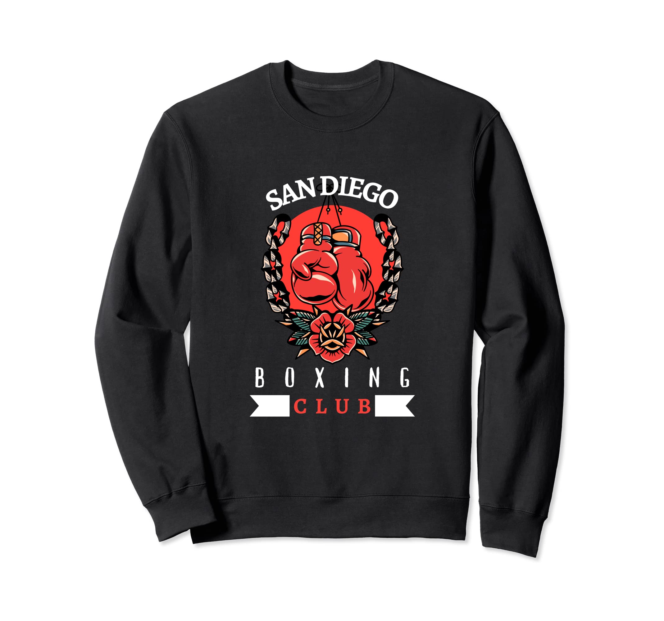 San Diego Boxing Club Sweatshirt - Casual Everyday Wear Men Women - T-Shirt, Sweatshirt, Hoodie
