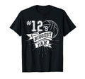 Biggest Fan Baseball Player Number 12 T-Shirt - Graphic Print for Adults - T-Shirt, Sweatshirt, Hoodie