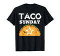 Taco Sunday Distressed T-Shirt - Custom Art Print Unisex - T-Shirt, Sweatshirt, Hoodie