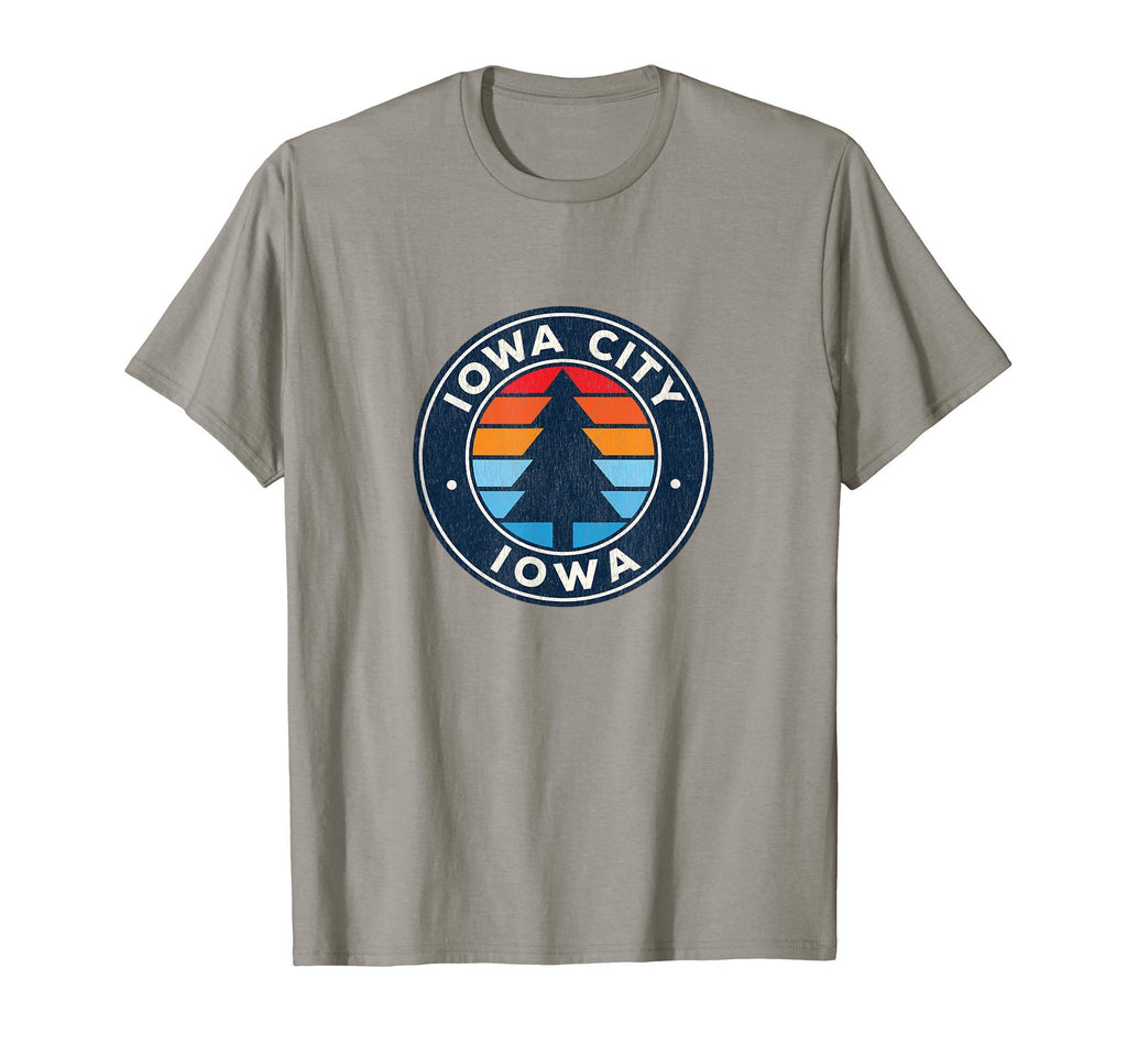 Iowa City Iowa Ia 70S T-Shirt - Aesthetic Graphic Unisex - T-Shirt, Sweatshirt, Hoodie