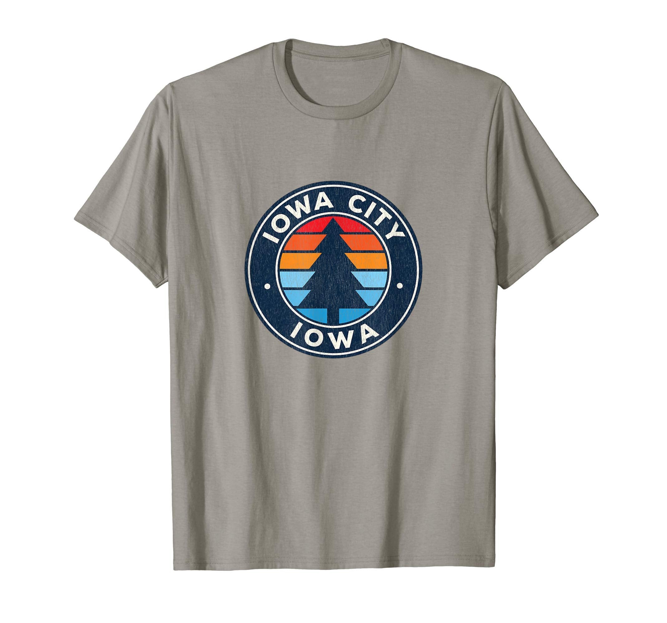 Iowa City Iowa Ia 70S T-Shirt - Aesthetic Graphic Unisex - T-Shirt, Sweatshirt, Hoodie