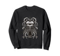 Gothic Skulls Alternative Aesthetic Sweatshirt - Trendy Graphic for Adults - T-Shirt, Sweatshirt, Hoodie