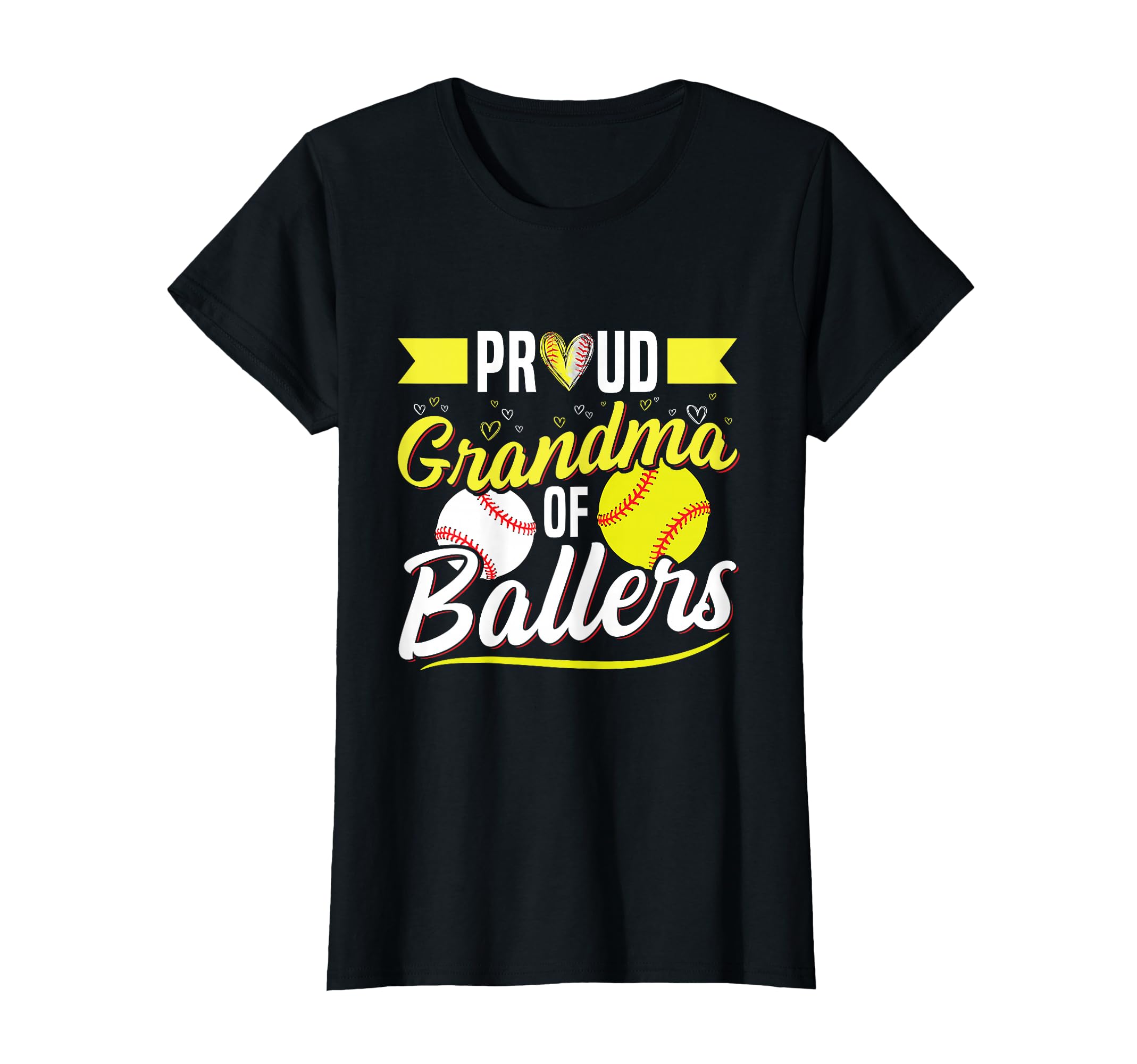 Ballers Grandma Both T-Shirt - Trendy Graphic Men Women - T-Shirt, Sweatshirt, Hoodie