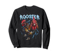 Rooster 90S Heavy Metal Rooster Sweatshirt - Aesthetic Graphic Men Women - T-Shirt, Sweatshirt, Hoodie