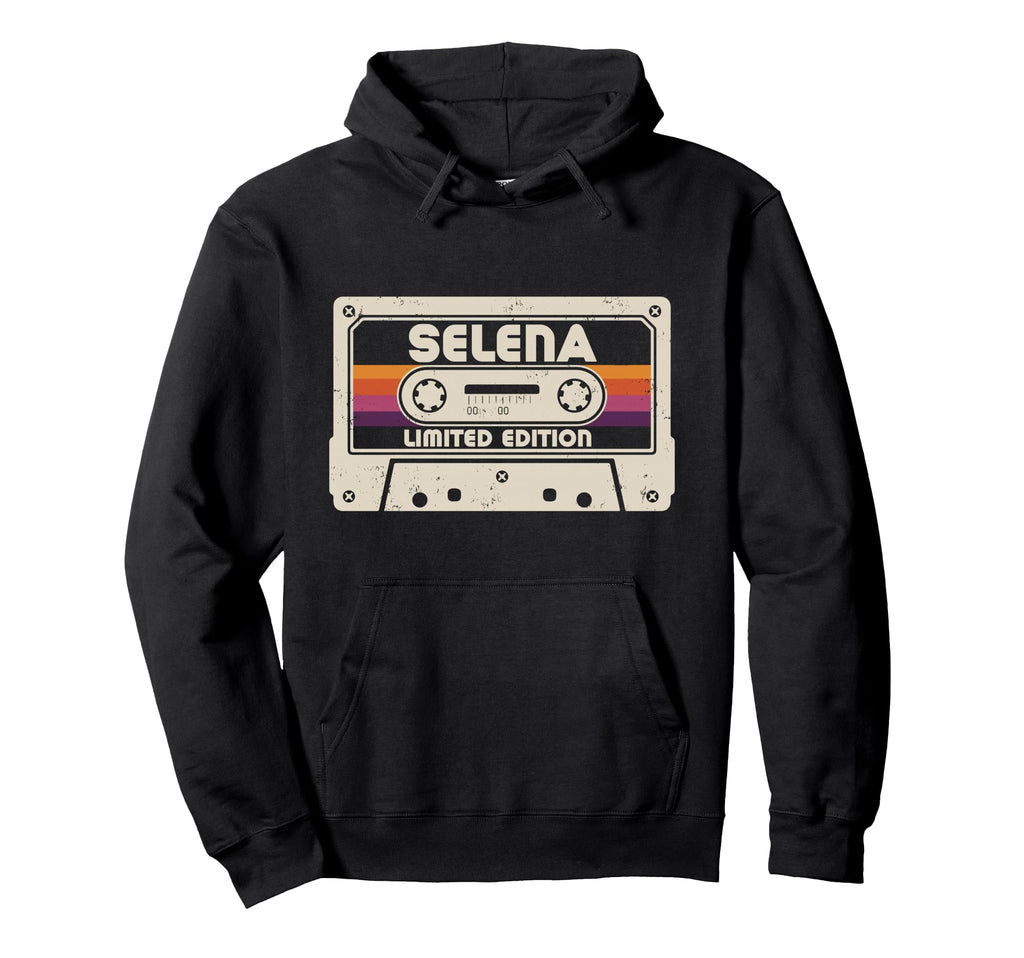 Selena First Name Cassette Tape Hoodie - Aesthetic Graphic for Adults - T-Shirt, Sweatshirt, Hoodie