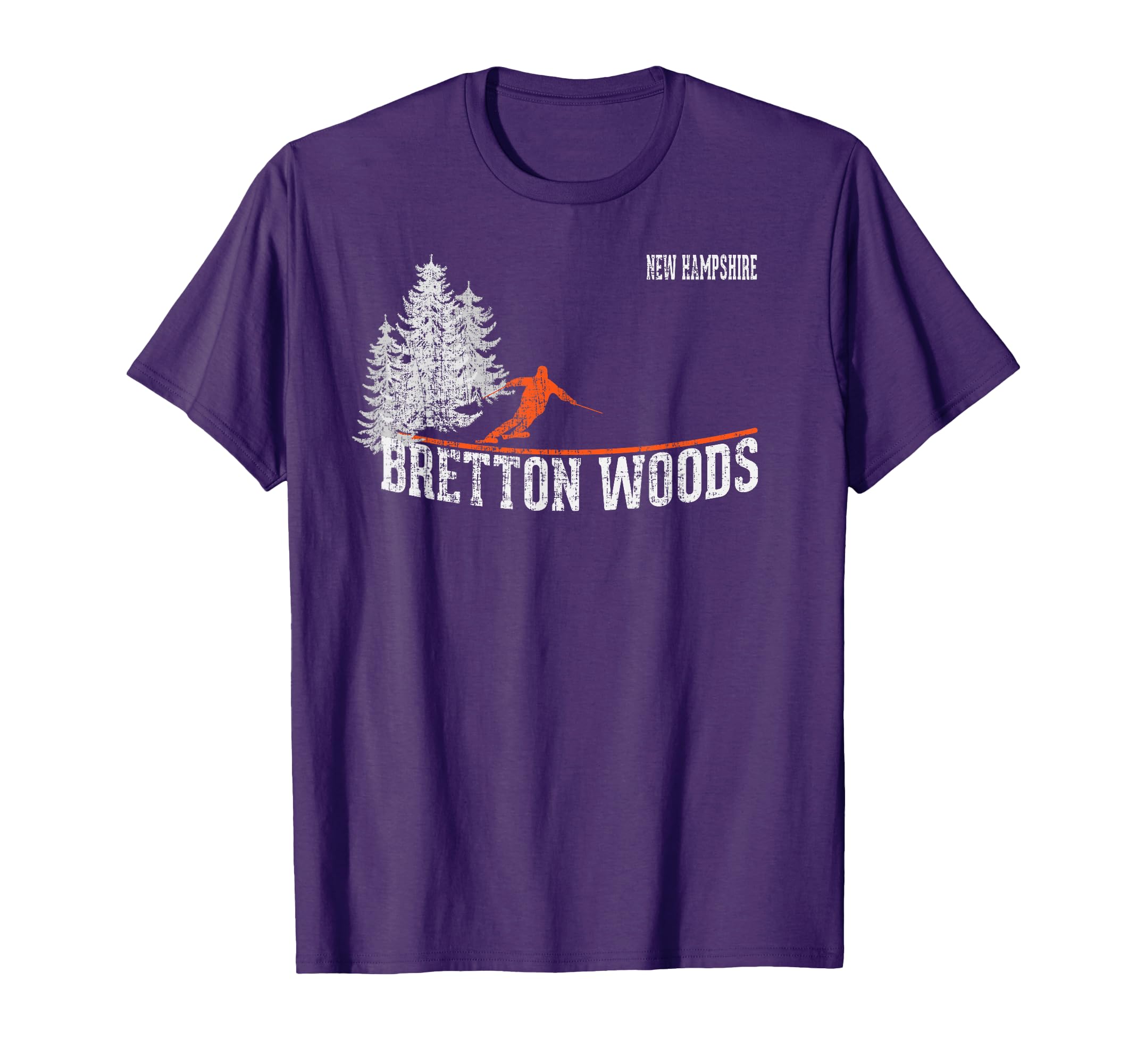 1980S Bretton Woods Nh Skiing T-Shirt - Trendy Graphic for Adults - T-Shirt, Sweatshirt, Hoodie