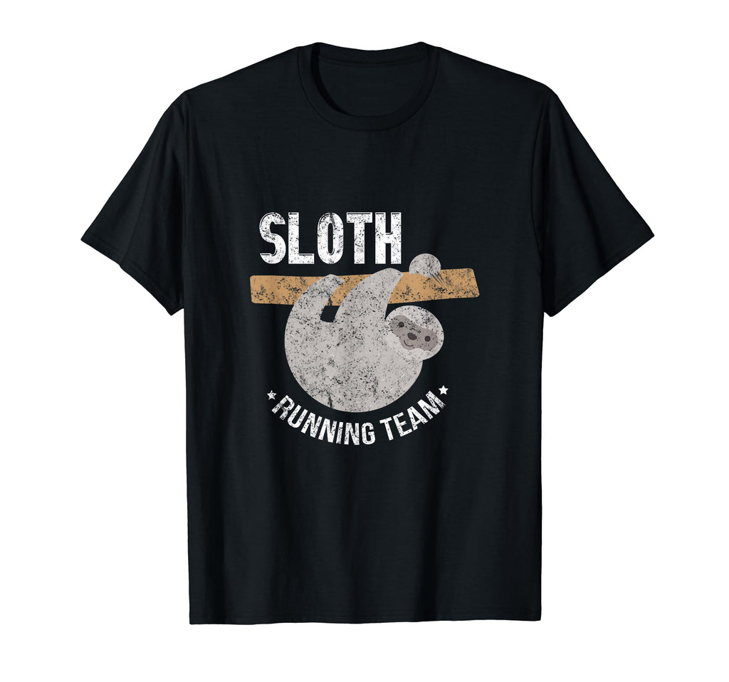 Sloth Running Team Funny Sloth Obsessed T-Shirt - Graphic Print for Adults - T-Shirt, Sweatshirt, Hoodie
