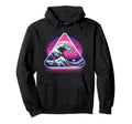 Great Wave Kanagawa Vaporwave Aesthetic Hoodie - Trendy Graphic Men Women - T-Shirt, Sweatshirt, Hoodie