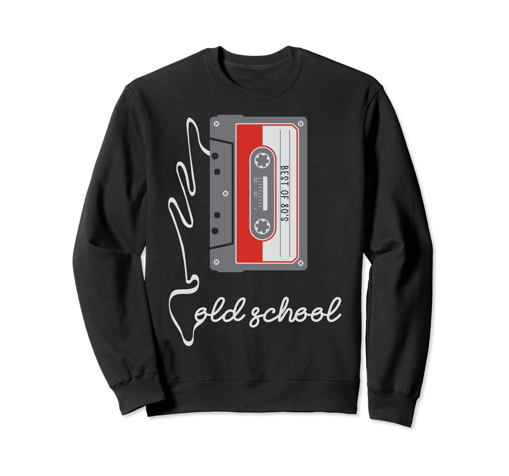 Oldschool Cassette Tape 80S 90S Cassette Sweatshirt - Graphic Print Unisex - T-Shirt, Sweatshirt, Hoodie