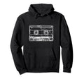 Cassette Tape Music Hoodie - Unique Graphic for Adults - T-Shirt, Sweatshirt, Hoodie