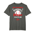 My Favorite Baseball Player Calls Me Tia T-Shirt - Streetwear Style Unisex - T-Shirt, Sweatshirt, Hoodie