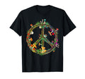 Magic Mushrooms Peace Sign T-Shirt - Aesthetic Graphic for Adults - T-Shirt, Sweatshirt, Hoodie