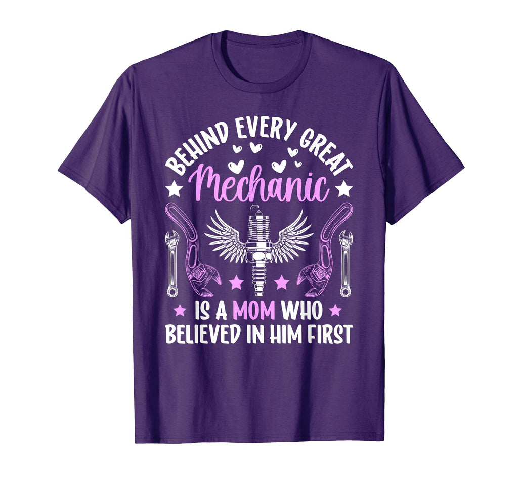 Mechanic Mom Mechanic Mother Proud T-Shirt - Aesthetic Graphic Men Women - T-Shirt, Sweatshirt, Hoodie