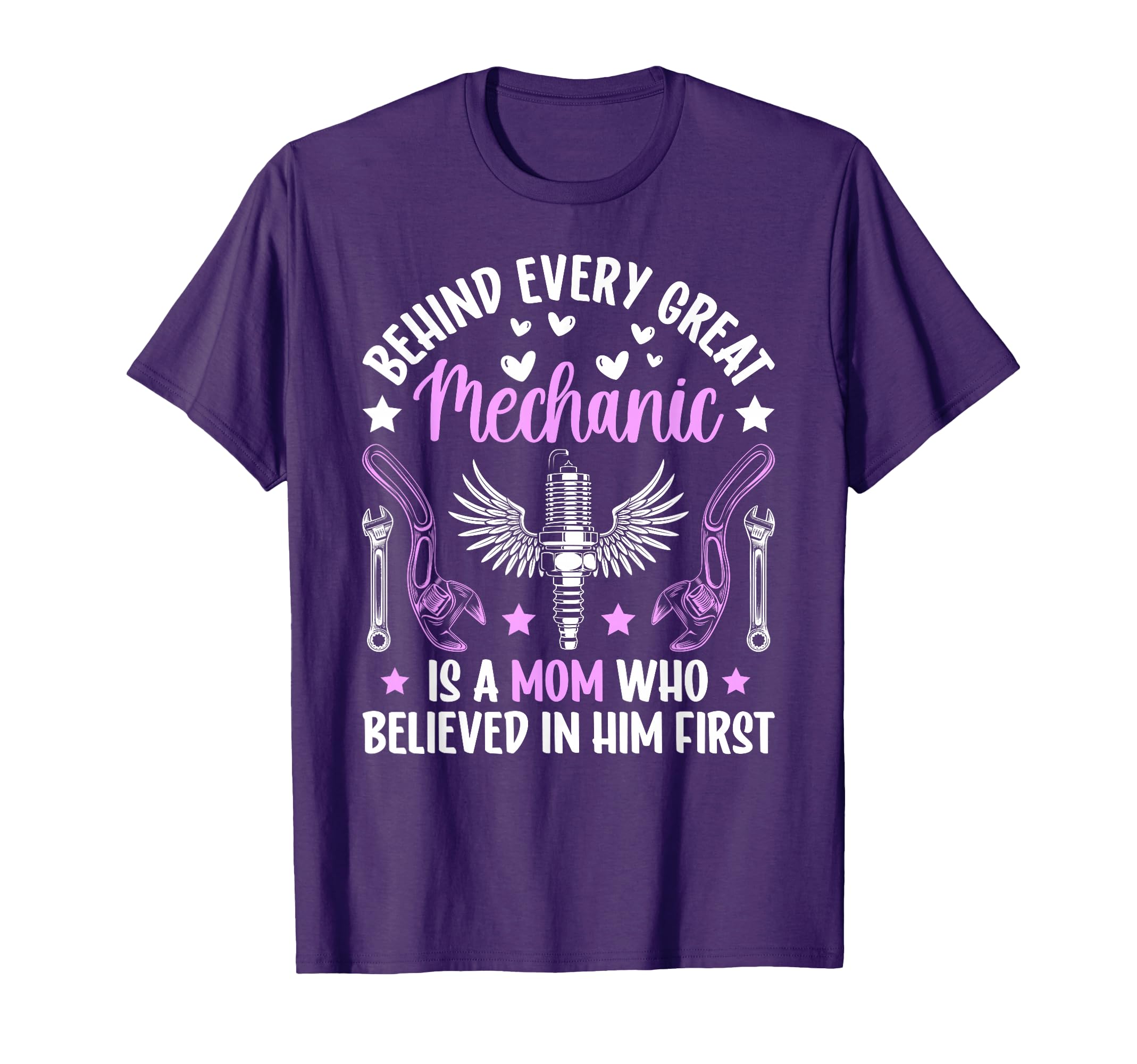 Mechanic Mom Mechanic Mother Proud T-Shirt - Aesthetic Graphic Men Women - T-Shirt, Sweatshirt, Hoodie