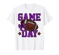 Game Day Touchdown Football Mom Go T-Shirt - Aesthetic Graphic Men Women - T-Shirt, Sweatshirt, Hoodie
