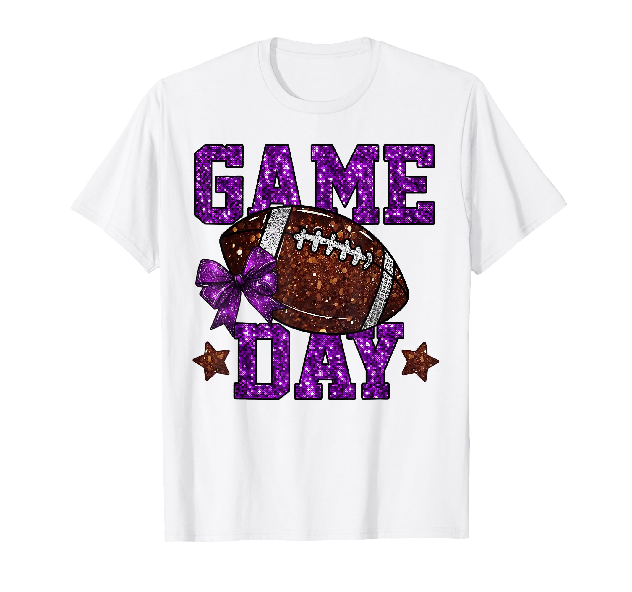 Game Day Touchdown Football Mom Go T-Shirt - Aesthetic Graphic Men Women - T-Shirt, Sweatshirt, Hoodie