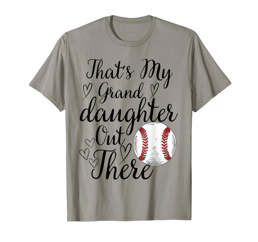 Thats My Granddaughter Out There Baseball T-Shirt - Trendy Graphic Unisex - T-Shirt, Sweatshirt, Hoodie