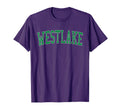 Westlake Oh Distressed Green Varsity T-Shirt - Graphic Print for Adults - T-Shirt, Sweatshirt, Hoodie
