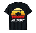 Alledgedly Ostrich Sunset T-Shirt - Aesthetic Graphic Men Women - T-Shirt, Sweatshirt, Hoodie
