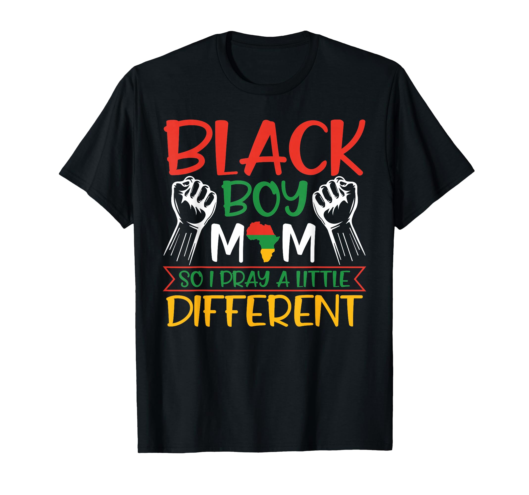 Religious Black Mom So I Pray Little T-Shirt - Graphic Print Unisex - T-Shirt, Sweatshirt, Hoodie