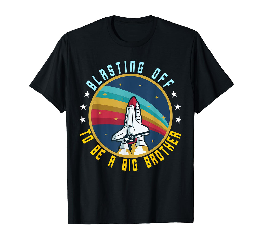 Promoted To Big Brother Rocket Space T-Shirt - Minimalist Print Unisex - T-Shirt, Sweatshirt, Hoodie