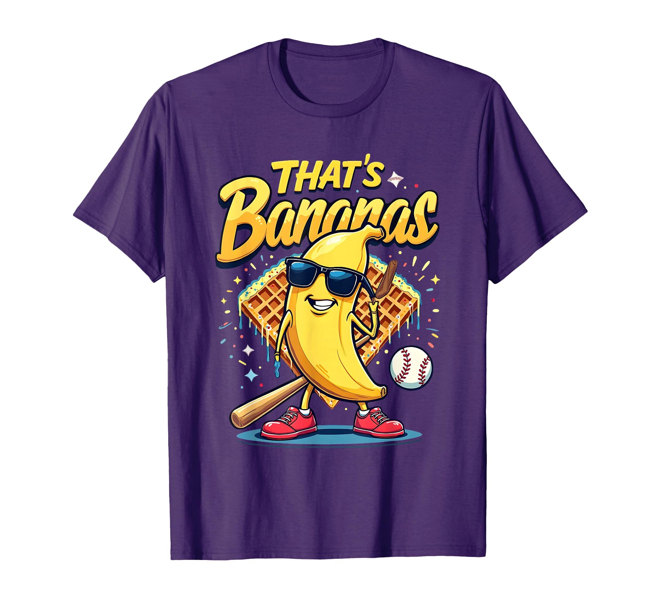 Baseball Bananas Proud Name T-Shirt - Graphic Print Men Women - T-Shirt, Sweatshirt, Hoodie