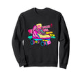 Roller Roller Skater Colorful Sweatshirt - Unique Graphic for Adults - T-Shirt, Sweatshirt, Hoodie