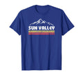 Sun Valley Idaho Mountain Sunset T-Shirt - Fun Novelty Design Men Women - T-Shirt, Sweatshirt, Hoodie