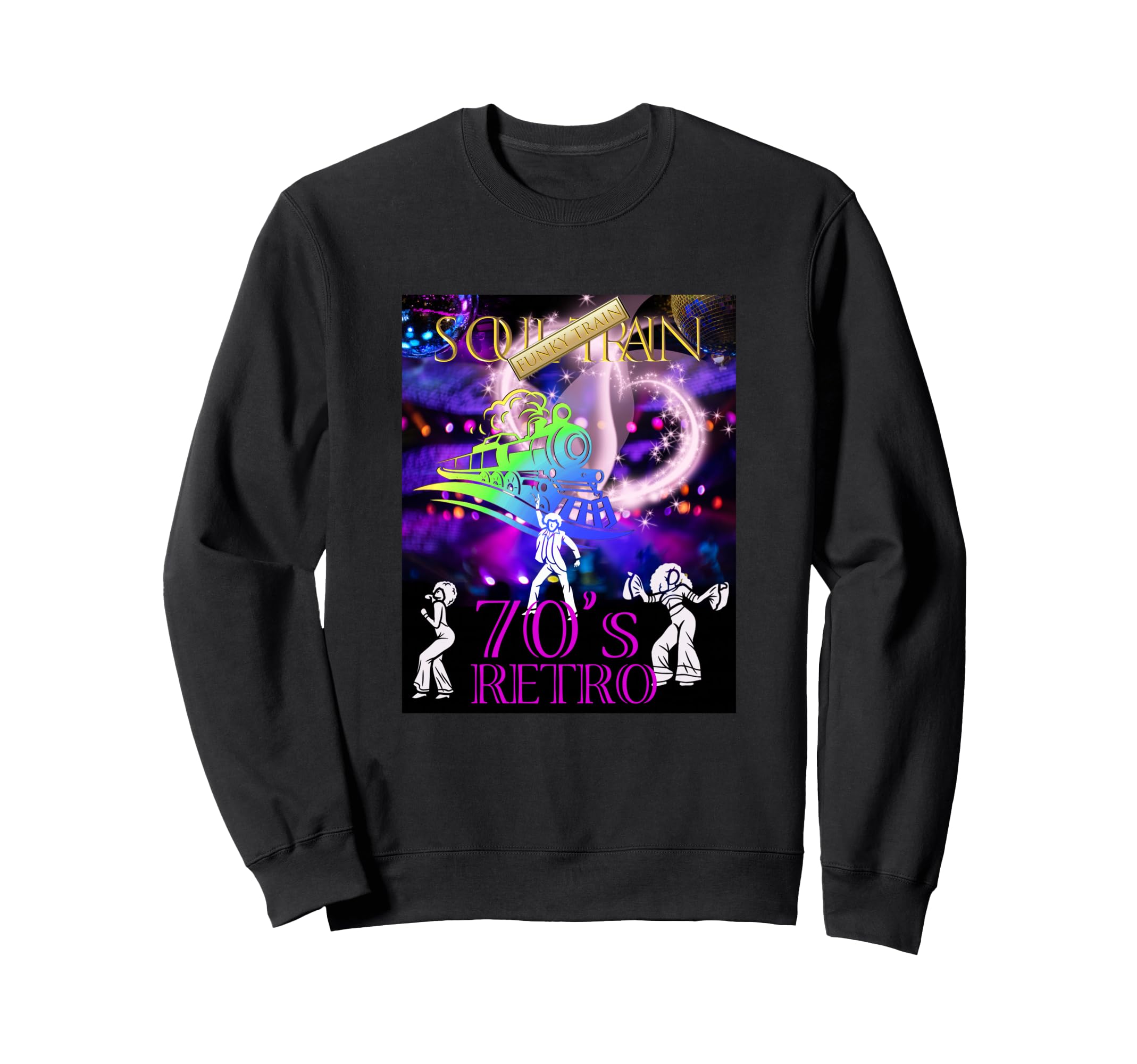 Soul Train Funky 016 Sweatshirt - Custom Art Print for Adults - T-Shirt, Sweatshirt, Hoodie