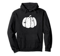 Distressed Pumpkin Halloween Grunge Hoodie - Streetwear Style Unisex - T-Shirt, Sweatshirt, Hoodie