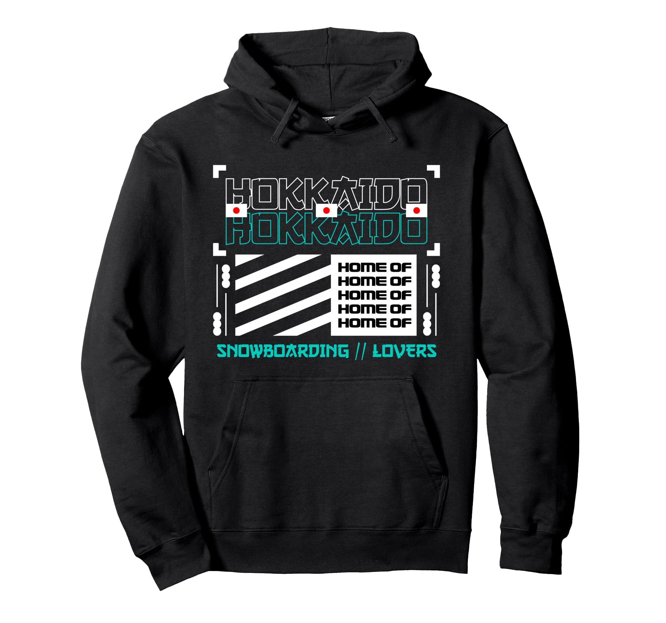 Hokkaido Snowboard Japan Anime Hoodie - Casual Everyday Wear for Adults - T-Shirt, Sweatshirt, Hoodie