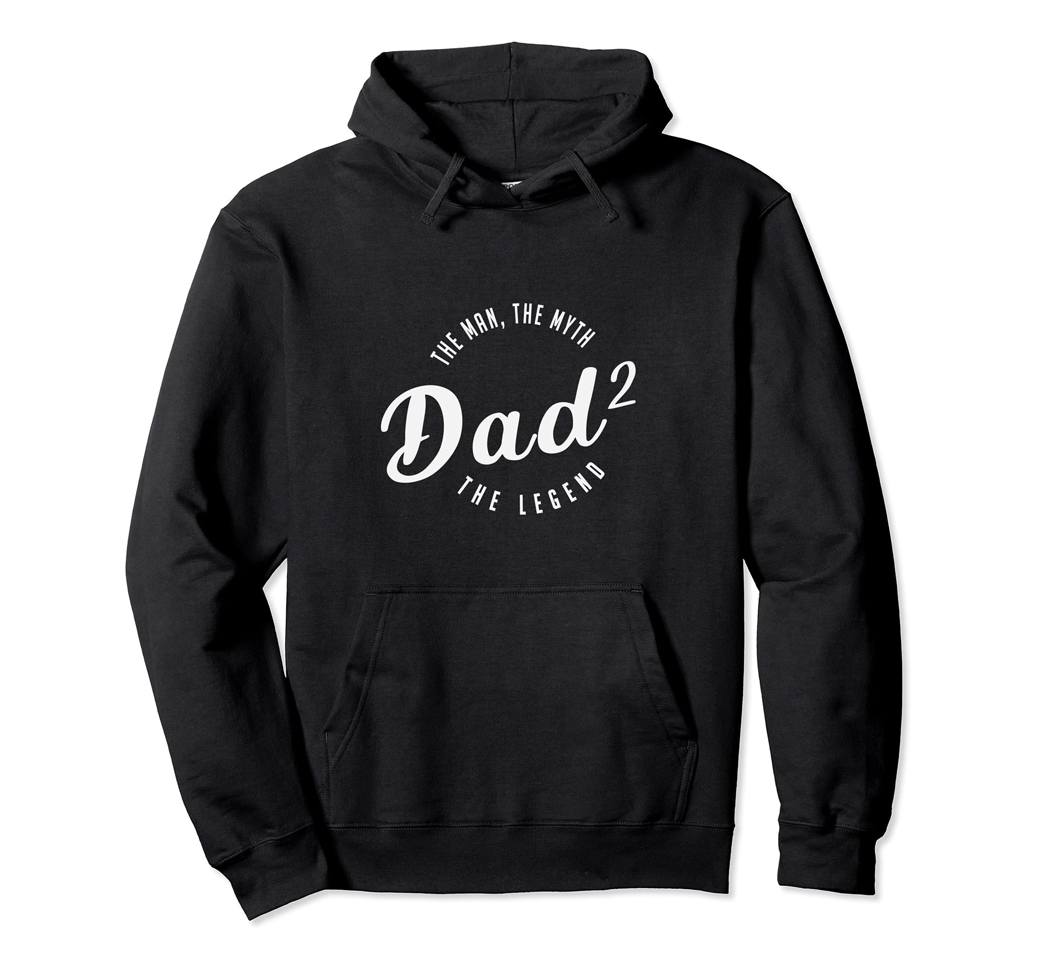 Dad2 Myth Legend Distressed Hoodie - Custom Art Print for Adults - T-Shirt, Sweatshirt, Hoodie