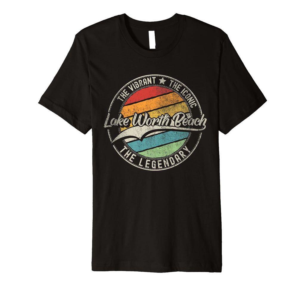 Lake Worth Beach Fl Florida T-Shirt - Aesthetic Graphic for Adults - T-Shirt, Sweatshirt, Hoodie