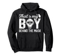 Thats My Baseball Catcher Dad Hoodie - Fun Novelty Design for Adults - T-Shirt, Sweatshirt, Hoodie