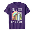 Take Its Book Rainbow Reading Book T-Shirt - Casual Everyday Wear Unisex - T-Shirt, Sweatshirt, Hoodie