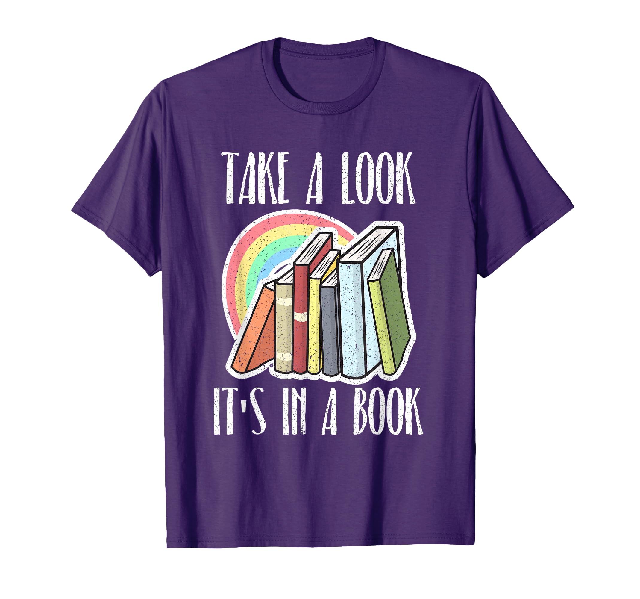 Take Its Book Rainbow Reading Book T-Shirt - Casual Everyday Wear Unisex - T-Shirt, Sweatshirt, Hoodie