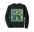 Football Cheer Mom Game Day Green Sweatshirt - Minimalist Print Men Women - T-Shirt, Sweatshirt, Hoodie