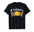 Catcher Mom Softball Mom Funny T-Shirt - Aesthetic Graphic for Adults - T-Shirt, Sweatshirt, Hoodie