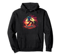 Vaporwave Skateboarding Aesthetic Hoodie - Minimalist Print for Adults - T-Shirt, Sweatshirt, Hoodie