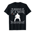 Behind Every Good Catcher Is Mom T-Shirt - Novelty Apparel for Adults - T-Shirt, Sweatshirt, Hoodie