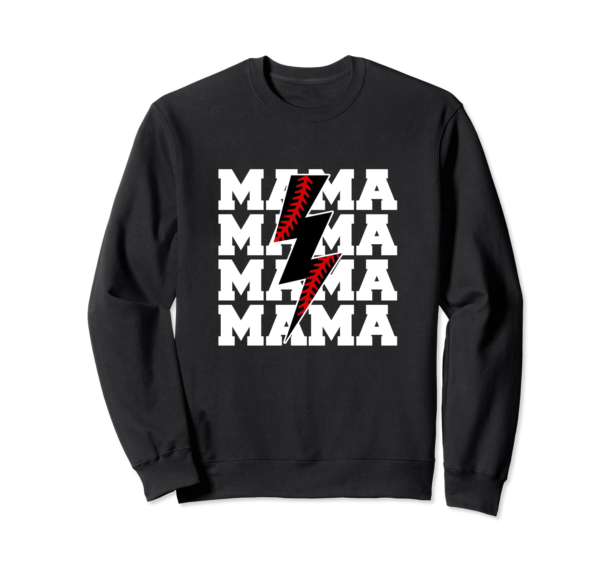 Baseball Mama Baseball Mom Gifts Sweatshirt - Minimalist Print for Adults - T-Shirt, Sweatshirt, Hoodie