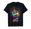 Mixtapes Music Notes Tape Cassette T-Shirt - Custom Art Print Men Women - T-Shirt, Sweatshirt, Hoodie