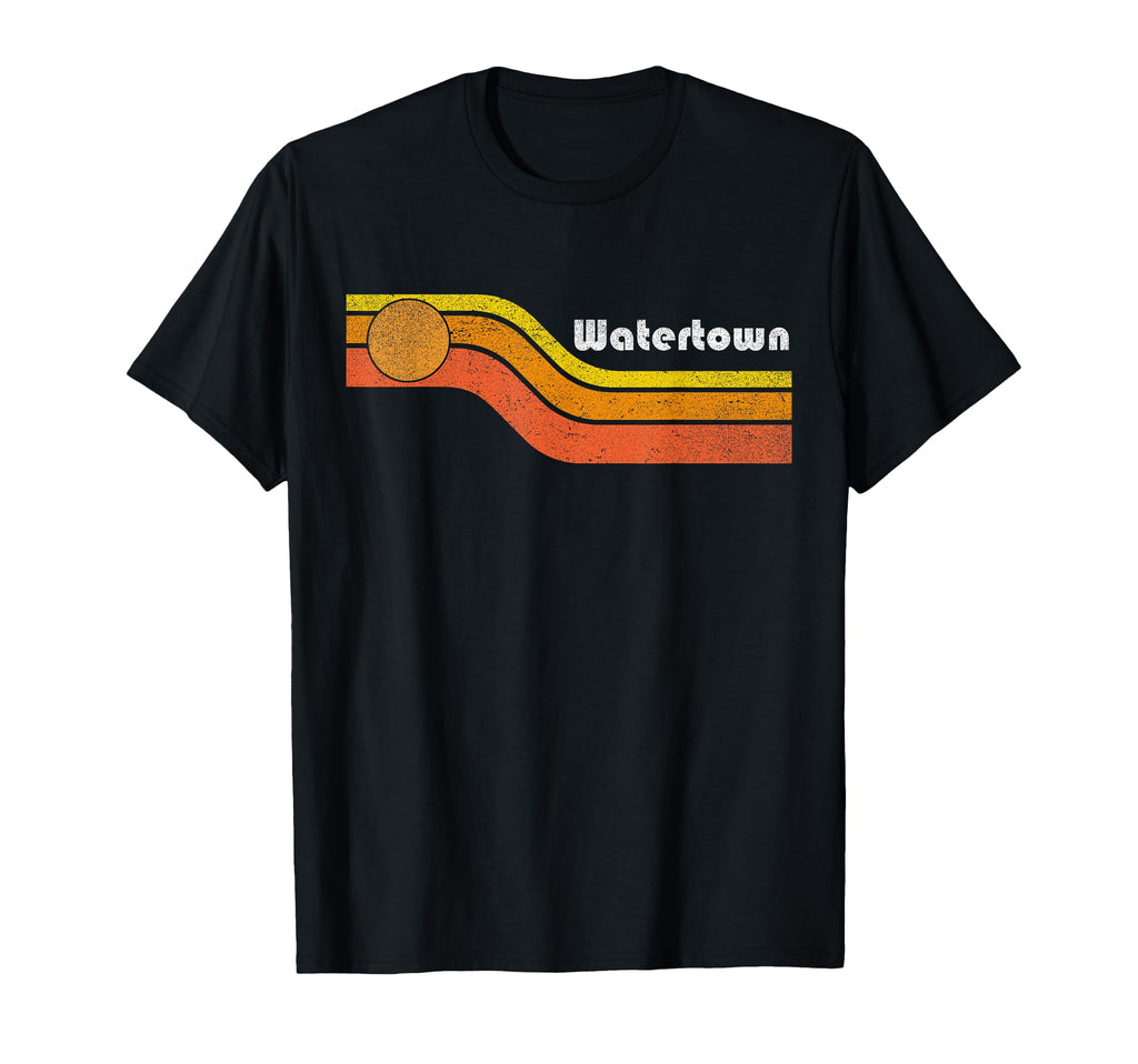 Watertown 70S 80S T-Shirt - Fun Novelty Design for Adults - T-Shirt, Sweatshirt, Hoodie