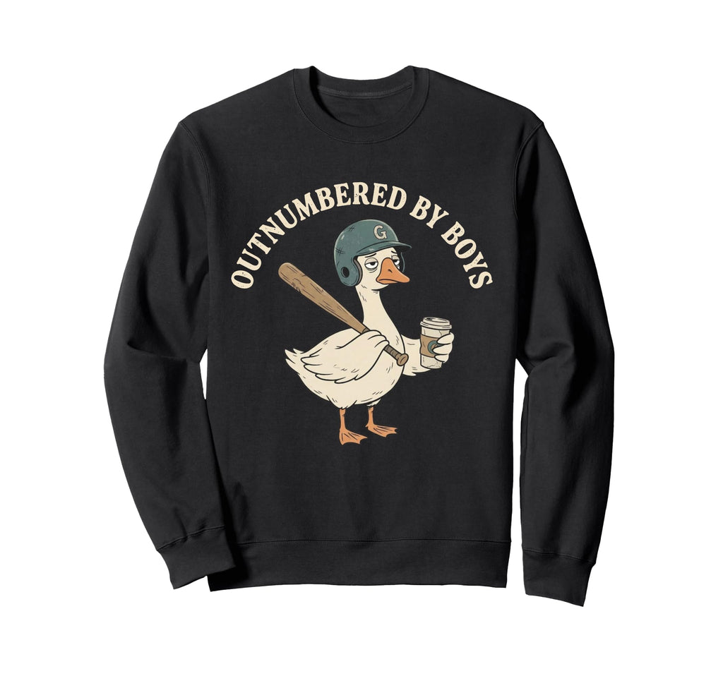 Funny Mom Goose Mothers Day Sweatshirt - Aesthetic Graphic Men Women - T-Shirt, Sweatshirt, Hoodie