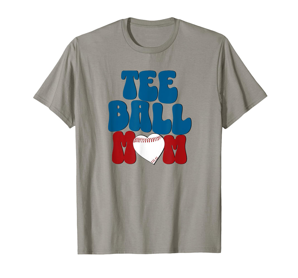 Ball Mom Gift T Ball Mom Baseball Heart T-Shirt - Trendy Graphic Men Women - T-Shirt, Sweatshirt, Hoodie