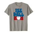 Ball Mom Gift T Ball Mom Baseball Heart T-Shirt - Trendy Graphic Men Women - T-Shirt, Sweatshirt, Hoodie